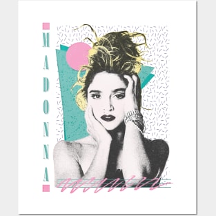 Madonna // Original 80s Vintage Style Design Posters and Art